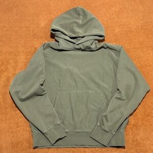 American Eagle Outfitters Men’s Olive Hoodie Size M
